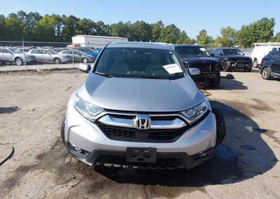 2019 Honda Cr-v Ex-l, daño Frontal izquierdo, Iaai lote 45965901, foto 12 de 20
