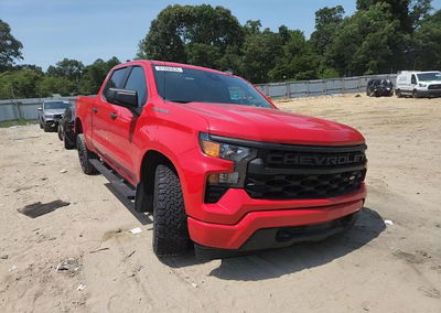 2022 Chevrolet Silverado K1500 Custom, пошкодження: Передня частина, Copart лот 61186036, фото 13 з 14