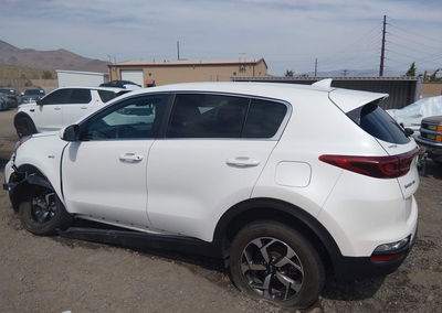 2021 Kia Sportage Lx, Left Front damage, Iaai lot 45857239, photo 14 of 16