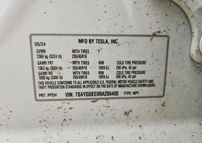2024 Tesla Model Y, пошкодження: Передня частина, Copart лот 65895516, фото 13 з 13