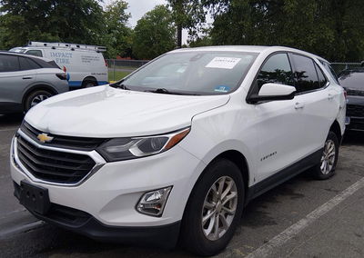 2020 Chevrolet Equinox Awd Lt 1.5l Turbo, Left Rear damage, Iaai lot 45897444, photo 2 of 16
