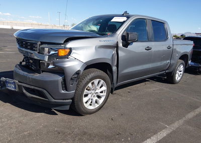 2022 Chevrolet Silverado 1500 Ltd 2wd  Short Bed Custom, пошкодження: Передня частина, Iaai лот 45946919, фото 2 з 16