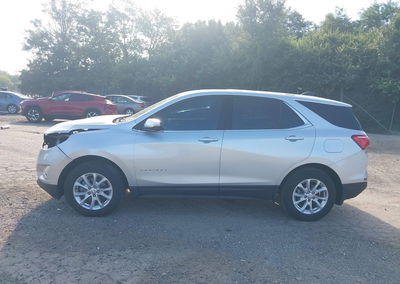 2019 Chevrolet Equinox Lt, пошкодження: Передня частина, Iaai лот 46060405, фото 15 з 17