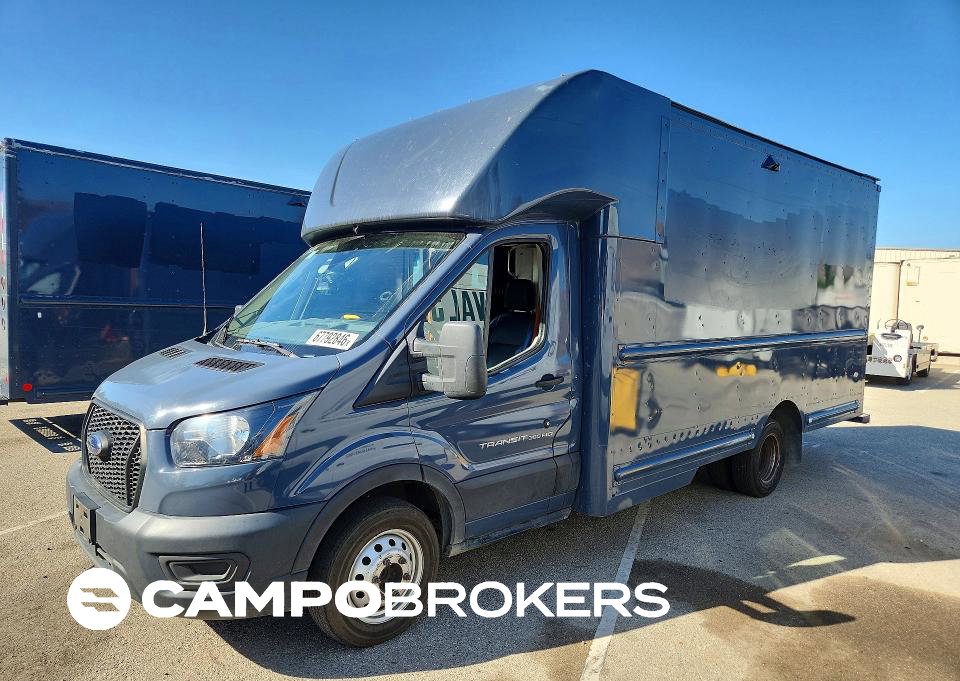 2021 Ford Transit Delivery Truck, daño Abolladuras/rayones menores, Copart lote 67792846