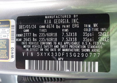 2025 Kia Sportage Ex, daño Frontal izquierdo, Iaai lote 45943904, foto 9 de 17