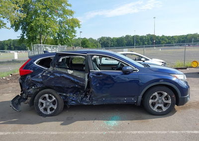 2019 Honda Cr-v Ex, daño Lateral derecho, Iaai lote 45898840, foto 6 de 16