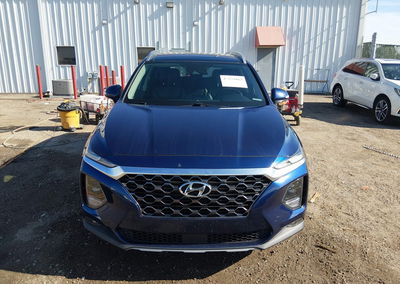 2020 Hyundai Santa Fe Sel, Rear damage, Iaai lot 45933012, photo 12 of 16