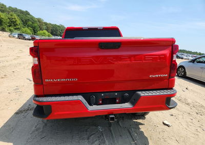 2022 Chevrolet Silverado K1500 Custom, пошкодження: Передня частина, Copart лот 61186036, фото 6 з 14