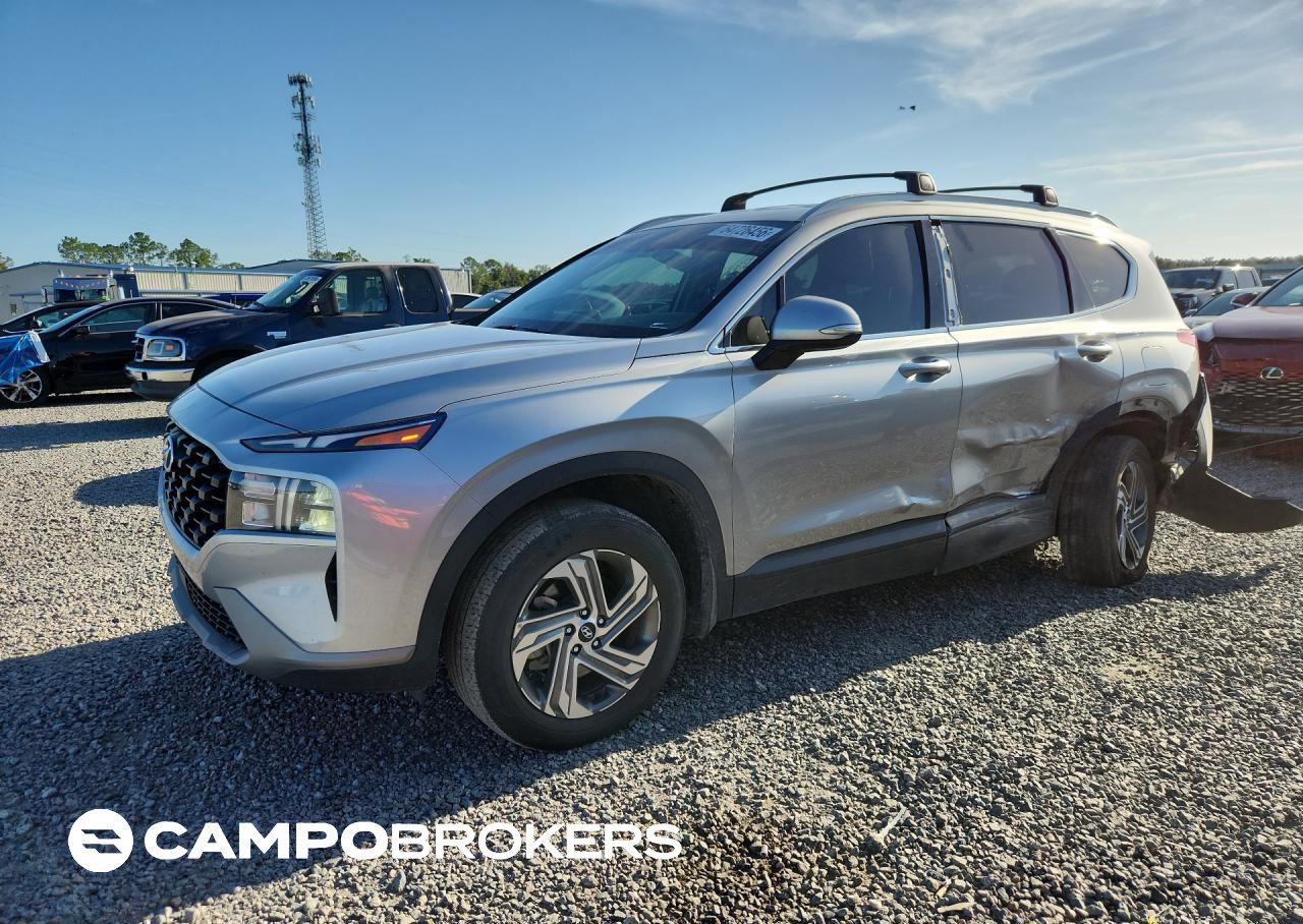 2023 Hyundai Santa Fe Sel, daño Trasero, Copart lote 64726456