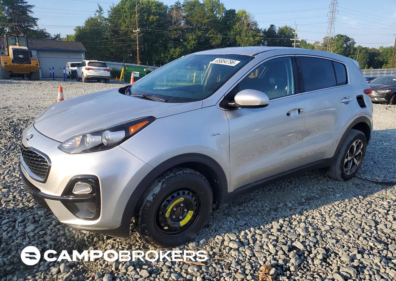 2020 Kia Sportage Lx, daño Vandalismo, Copart lote 65854796