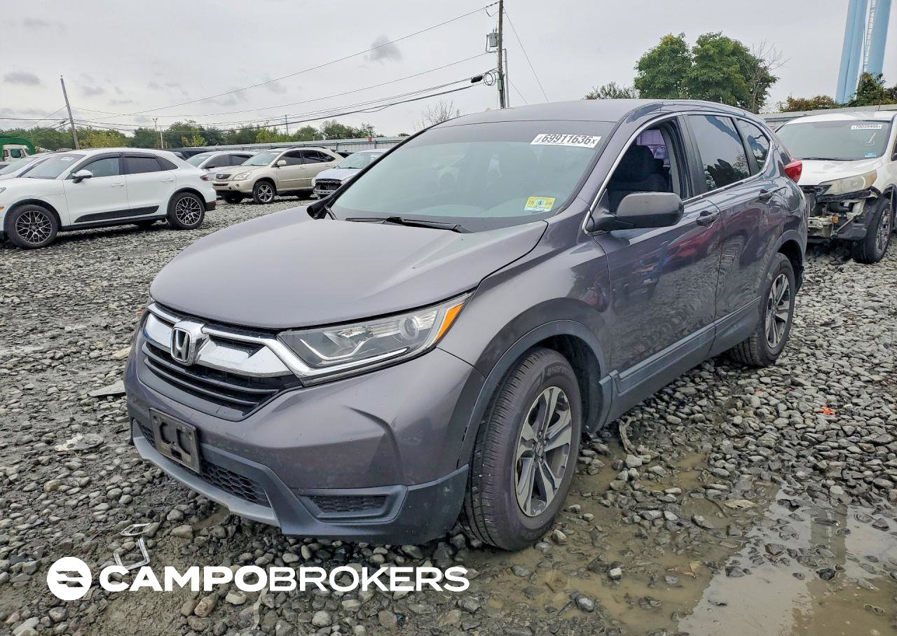 2019 Honda Cr-v Lx, daño Trasero, Copart lote 69911636