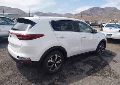 2021 Kia Sportage Lx, Left Front damage, Iaai lot 45857239, photo 4 of 16