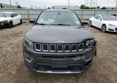 2020 Jeep Compass Limited, daño Frontal, Copart lote 61656255, foto 5 de 15
