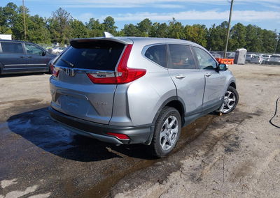 2019 Honda Cr-v Ex-l, daño Frontal izquierdo, Iaai lote 45965901, foto 4 de 20