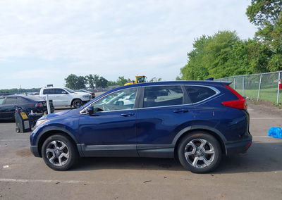 2019 Honda Cr-v Ex, daño Lateral derecho, Iaai lote 45898840, foto 14 de 16
