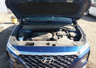 2020 Hyundai Santa Fe Sel, Rear damage, Iaai lot 45933012, photo 10 of 16