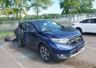 2019 Honda Cr-v Ex, daño Lateral derecho, Iaai lote 45898840