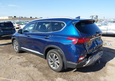 2020 Hyundai Santa Fe Sel, Rear damage, Iaai lot 45933012, photo 3 of 16