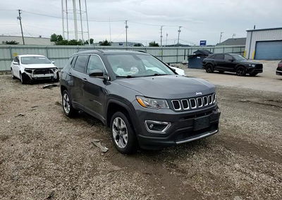 2020 Jeep Compass Limited, daño Frontal, Copart lote 61656255, foto 14 de 15