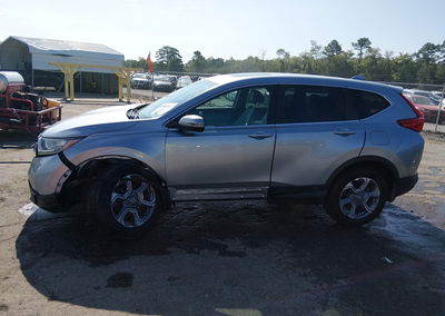 2019 Honda Cr-v Ex-l, daño Frontal izquierdo, Iaai lote 45965901, foto 14 de 20