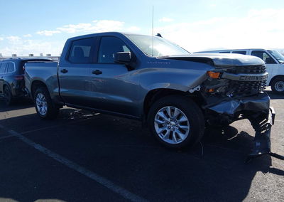 2022 Chevrolet Silverado 1500 Ltd 2wd  Short Bed Custom, uszkodzenie: Przód, Iaai lot 45946919
