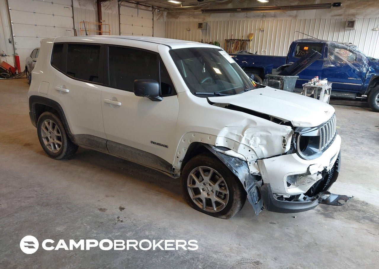 2023 Jeep Renegade Latitude 4x4, uszkodzenie: Przód, Iaai lot 45883773