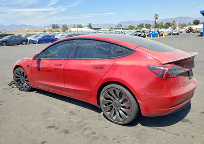 2022 Tesla Model 3, uszkodzenie: Przód, Copart lot 66088356, zdjęcie 2 z 14