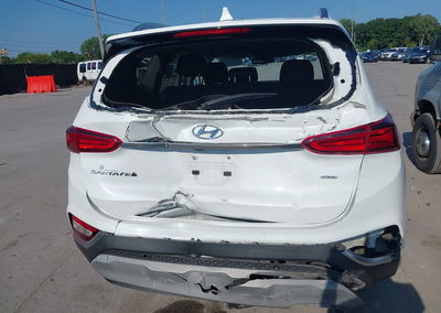2019 Hyundai Santa Fe Sel Plus, daño Trasero, Iaai lote 45754327, foto 6 de 17