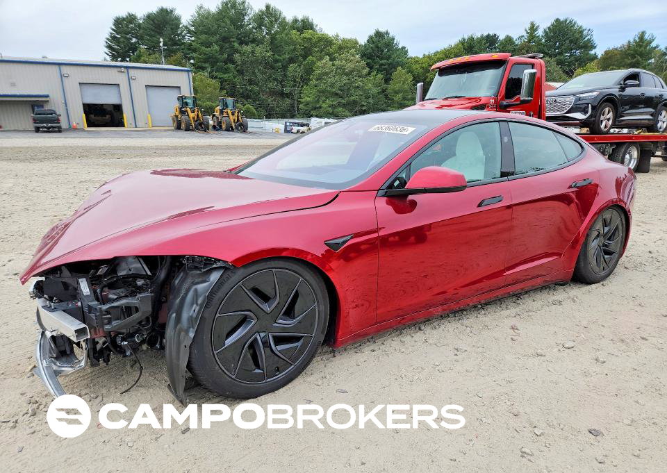 2026 Tesla Model S, uszkodzenie: Przód, Copart lot 68360636