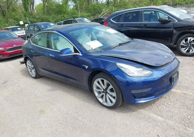 2019 Tesla Model 3 Long Range/performance, daño Trasero, Iaai lote 44802139
