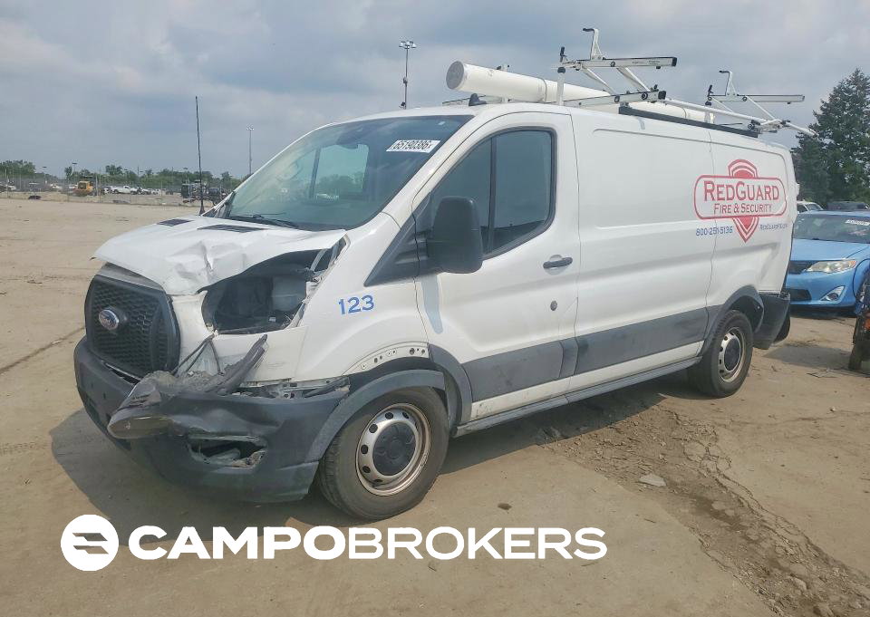 2024 Ford Transit T-150, uszkodzenie: Tył, Copart lot 65190386
