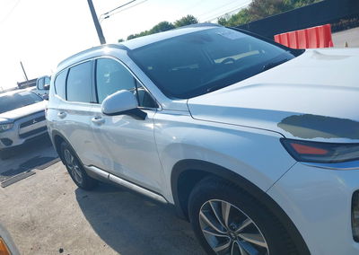 2019 Hyundai Santa Fe Sel Plus, daño Trasero, Iaai lote 45754327, foto 14 de 17