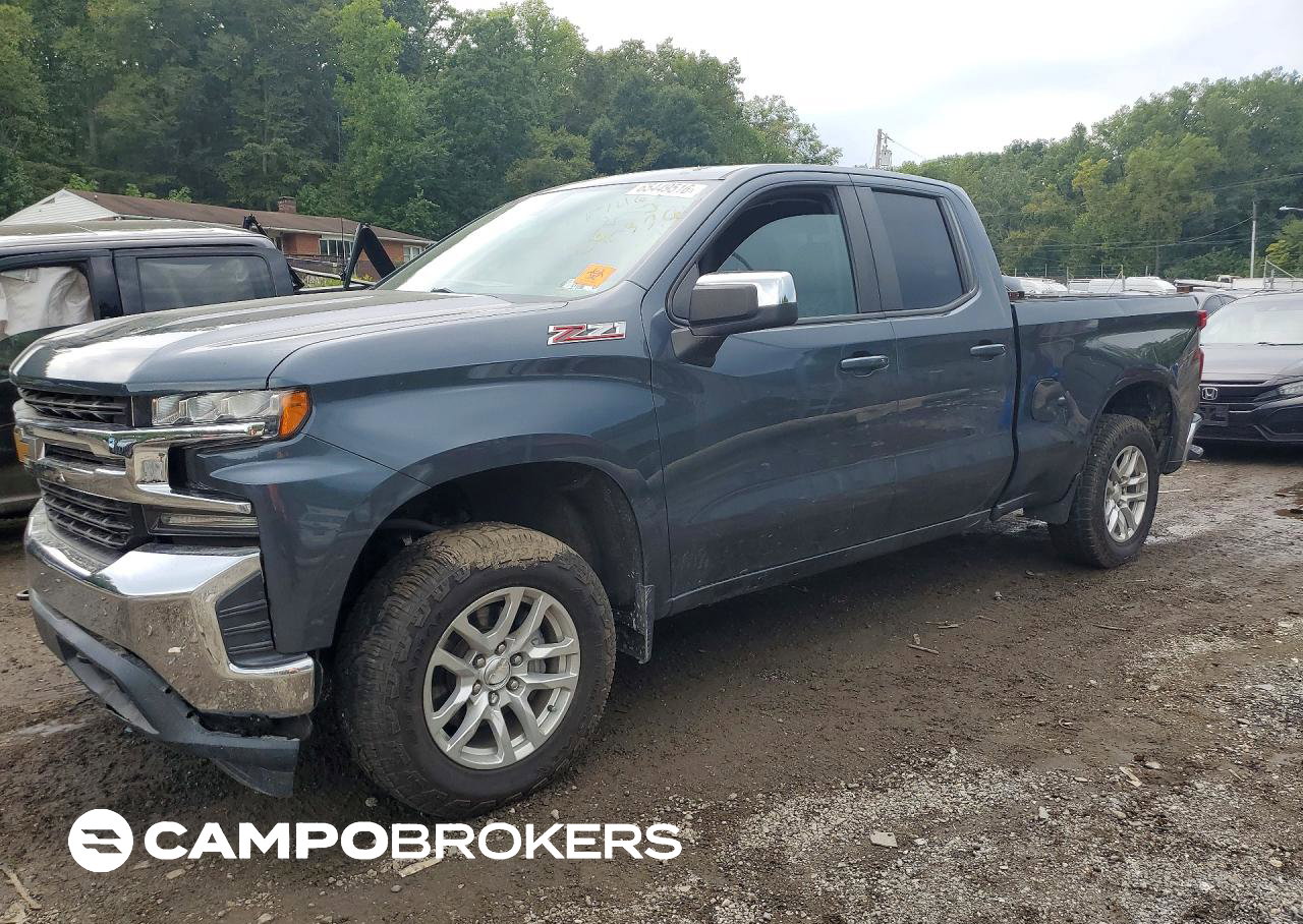 2019 Chevrolet Silverado K1500 Lt, Front End damage, Copart lot 65449516