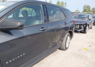 2019 Chevrolet Equinox Ls, daño Lateral izquierdo, Iaai lote 46132491, foto 6 de 16