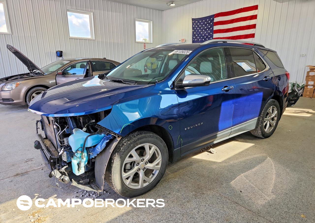 2019 Chevrolet Equinox Premier, uszkodzenie: Przód, Copart lot 66109026
