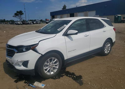2020 Chevrolet Equinox Lt, daño Frontal, Copart lote 65662556