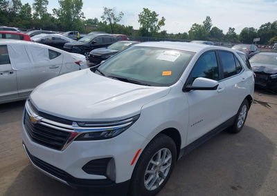 2024 Chevrolet Equinox Awd Lt, daño Trasero, Iaai lote 46021946, foto 2 de 16
