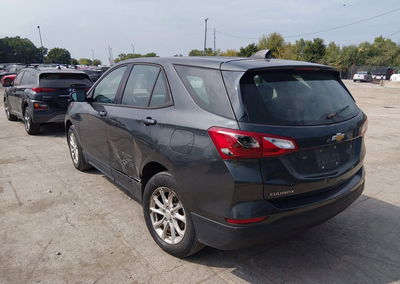 2019 Chevrolet Equinox Ls, daño Lateral izquierdo, Iaai lote 46132491, foto 3 de 16