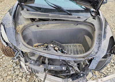 2023 Tesla Model 3, daño Frontal, Copart lote 62494856, foto 11 de 13