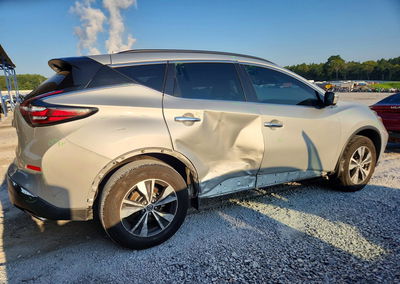 2021 Nissan Murano Sv, uszkodzenie: Bok, Copart lot 67344516, zdjęcie 3 z 12