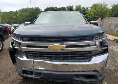 2019 Chevrolet Silverado K1500 Lt, Front End damage, Copart lot 65449516, photo 5 of 12