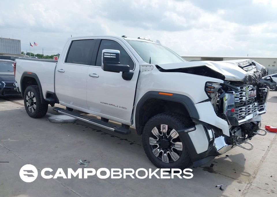 2024 Gmc Sierra 2500hd 4wd  Standard Bed Denali, Front End damage, Iaai lot 45258897