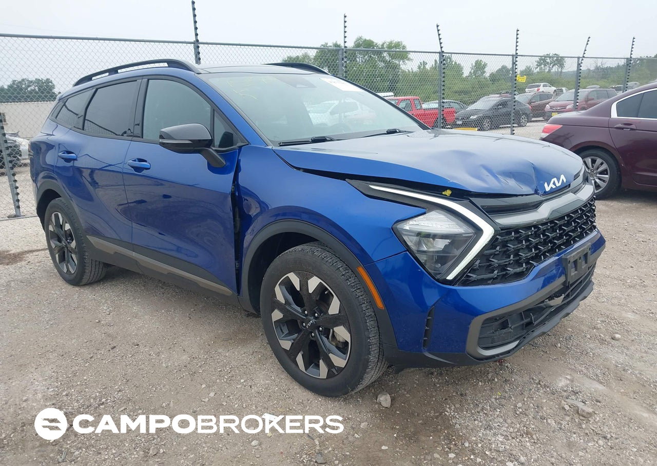 2023 Kia Sportage X-line, пошкодження: Front & Rear, Iaai лот 45879299