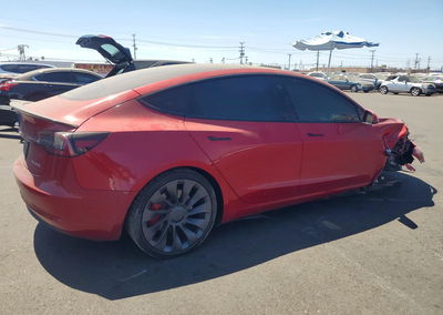2022 Tesla Model 3, uszkodzenie: Przód, Copart lot 66088356, zdjęcie 3 z 14