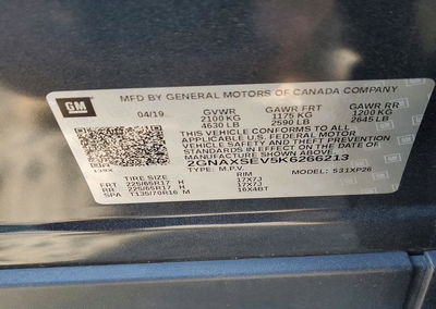 2019 Chevrolet Equinox Ls, uszkodzenie: Przód, Copart lot 69051676, zdjęcie 14 z 14