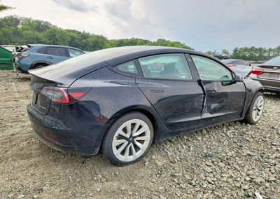 2023 Tesla Model 3, daño Frontal, Copart lote 62494856, foto 3 de 13