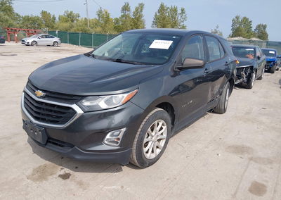 2019 Chevrolet Equinox Ls, daño Lateral izquierdo, Iaai lote 46132491, foto 2 de 16