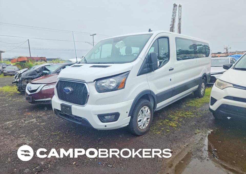 2024 Ford Transit T-350, Undercarriage damage, Copart lot 65958826