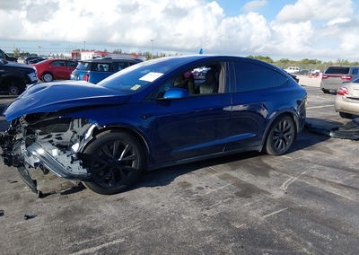 2025 Tesla Model X Long Range, uszkodzenie: Przód, Iaai lot 45837600, zdjęcie 2 z 15