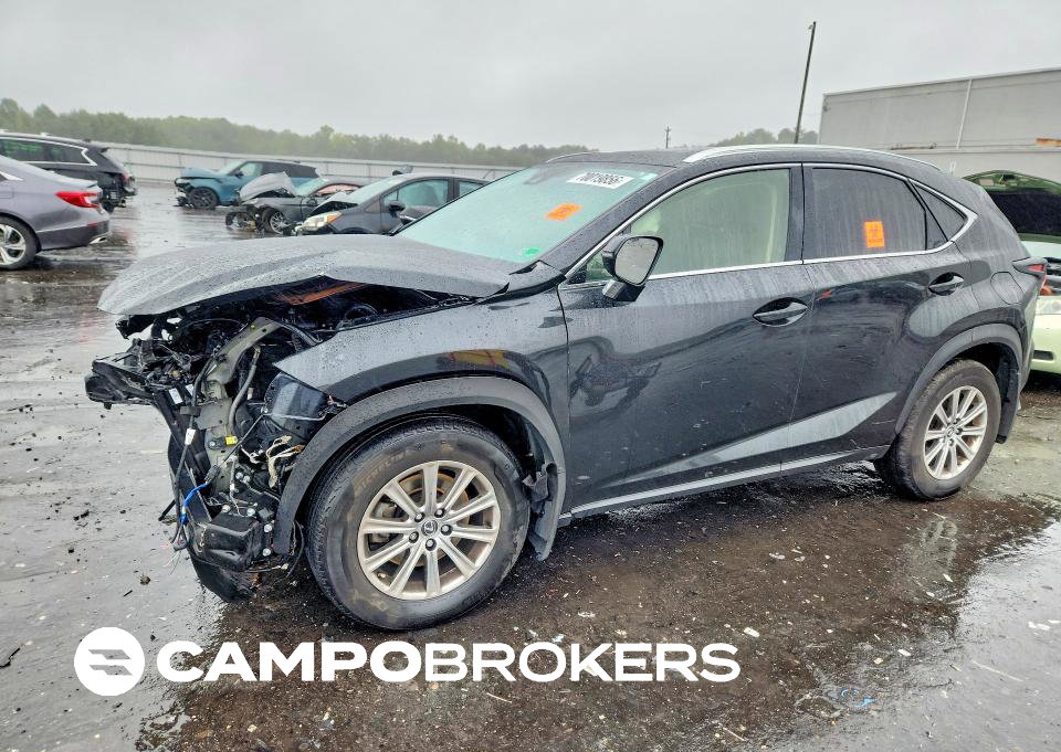 2020 Lexus Nx 300, daño Frontal, Copart lote 70019856